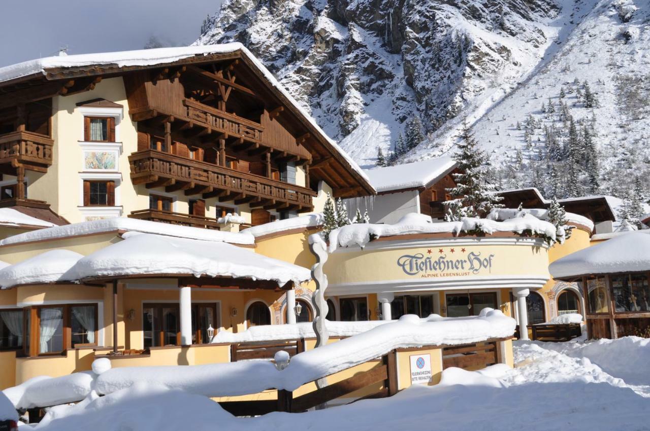 Tieflehner Hof Pitztalhaus Hotel Sankt Leonhard im Pitztal Exteriör bild